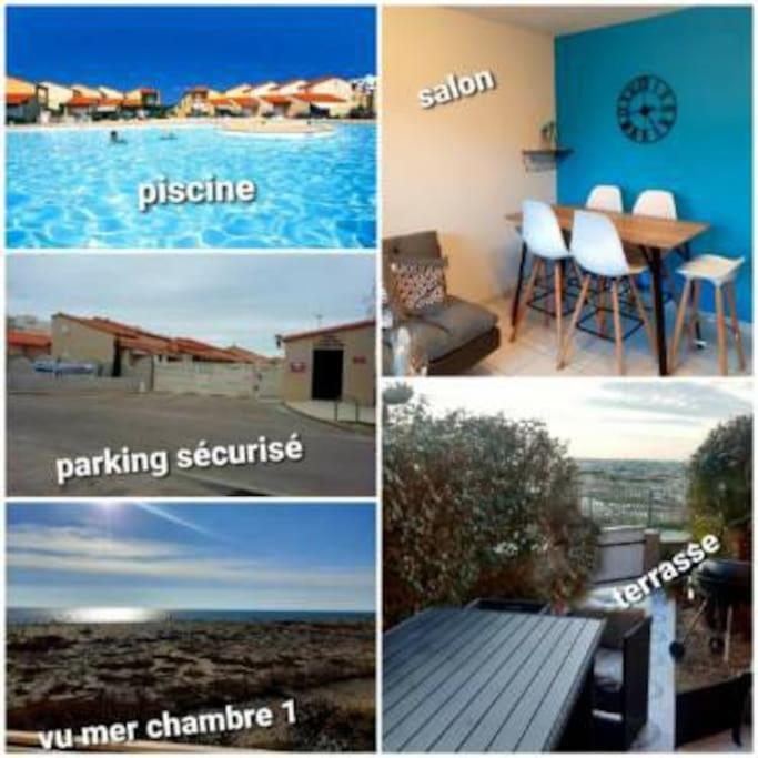 Villa Face A La Mer Sur Le Sable 8 Clim A L'Etage Le Barcarès Exterior foto